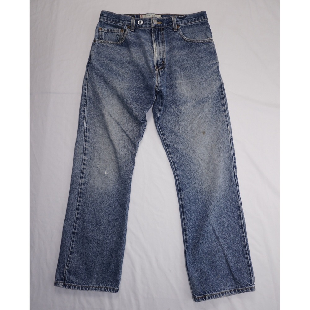 Levi's 32x29 Blue Denim 517 Boot Cut Jeans Made In USA